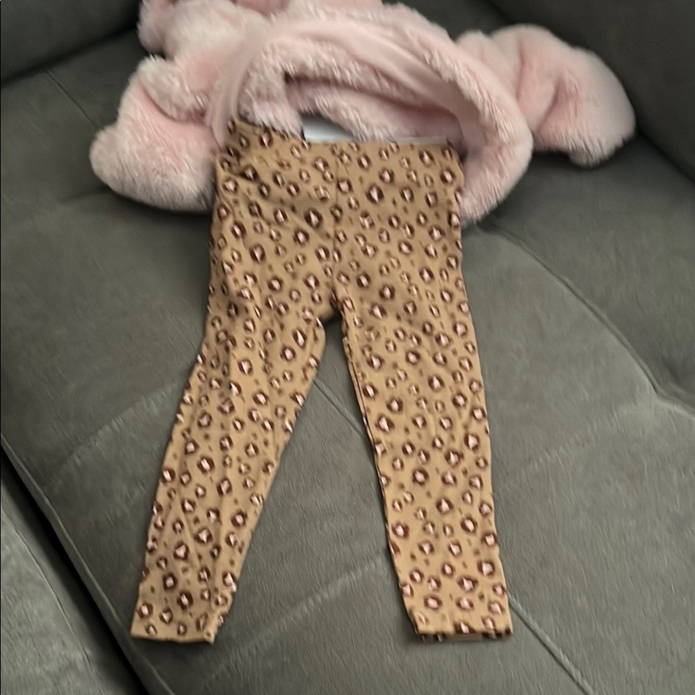 Carter's Pink Fuzzy Toddler Hoodie - Picture 7 of 7